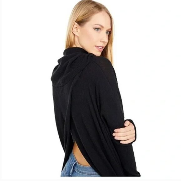 Free People Tops - Free People Juicy Long-Sleeve Top In Black
